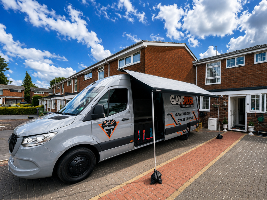 gaming bus dudley